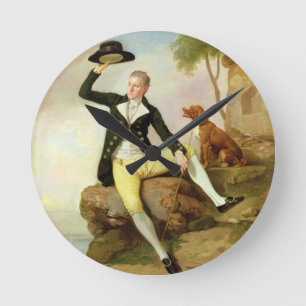 Patrick Heatly, c.1783-87 (oil on canvas) Round Clock