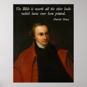 Patrick Henry Bible Poster