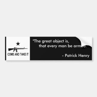 Patrick Henry Bumper Sticker