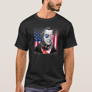 Patrick Henry USA Flag Patriotic American Flag 4th T-Shirt