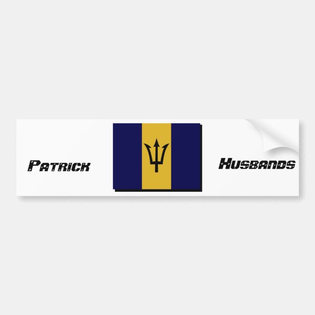 Patrick Husbands Bumper Sticker (Front)