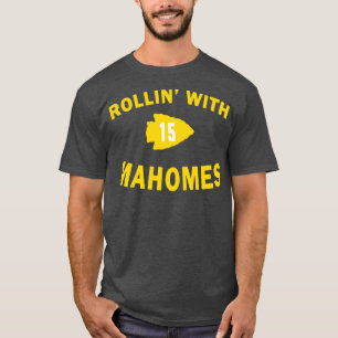 Patrick Mahomes Rollin With Mahomies Funny T-Shirt