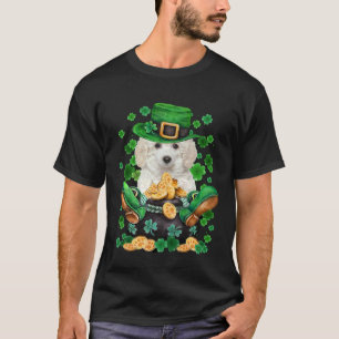 Patrick s Day Leprechaun Toy Poodle Shamrock Irish T-Shirt