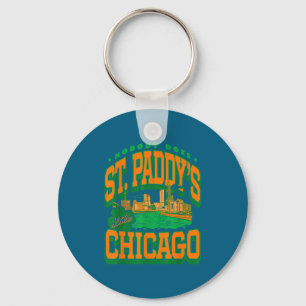 Patrick's day nobody does st paddy's like chicago key ring