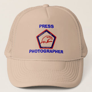 PATRIOT76, PHOTOGRAPHER, PRESS TRUCKER HAT