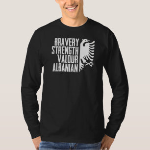Patriot Albanian Nationals For An Albania Eagle Fl T-Shirt