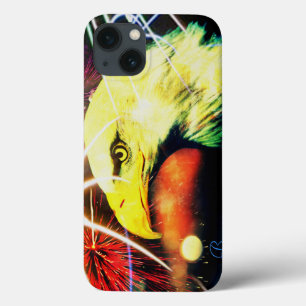 Patriot Bald Eagle Fireworks iPad Air Case