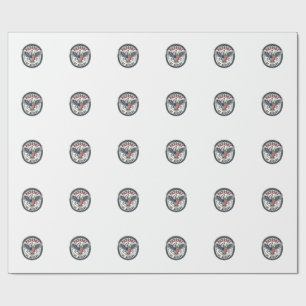 Patriot By Nature Patriotic Bold Patriotic Attitud Wrapping Paper