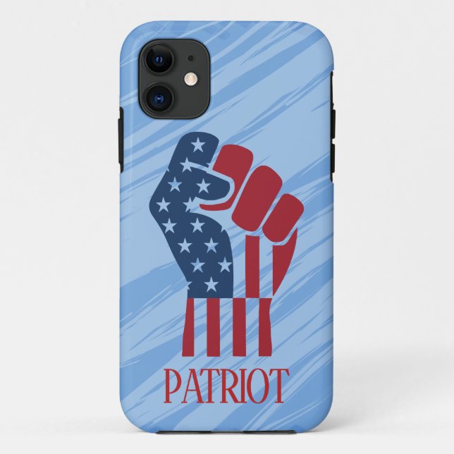 Patriot Case-Mate iPhone Case (Back)
