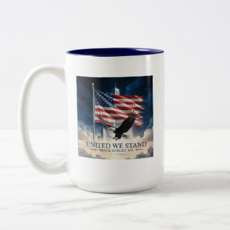Patriot Day (Sept 11 Remembrance) Two-Tone Coffee Mug