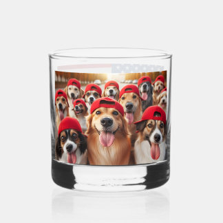 PATRIOT DOGS WHISKEY GLASS
