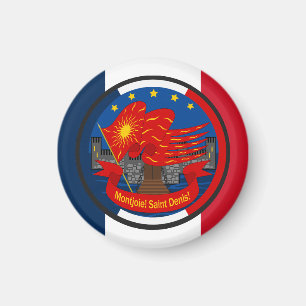 Patriot emblem Vive la France Magnet