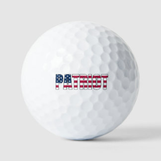 Patriot Flag Golf Balls