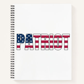 Patriot Flag Notebook