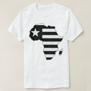 PATRIOT FLAG RED BLACK AND WHITE T-Shirt