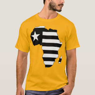 PATRIOT FLAG RED BLACK AND WHITE T-Shirt