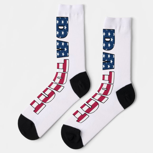 Patriot Flag Socks (Left)
