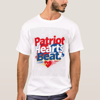 Patriot Heartbeat Artwork T-Shirt