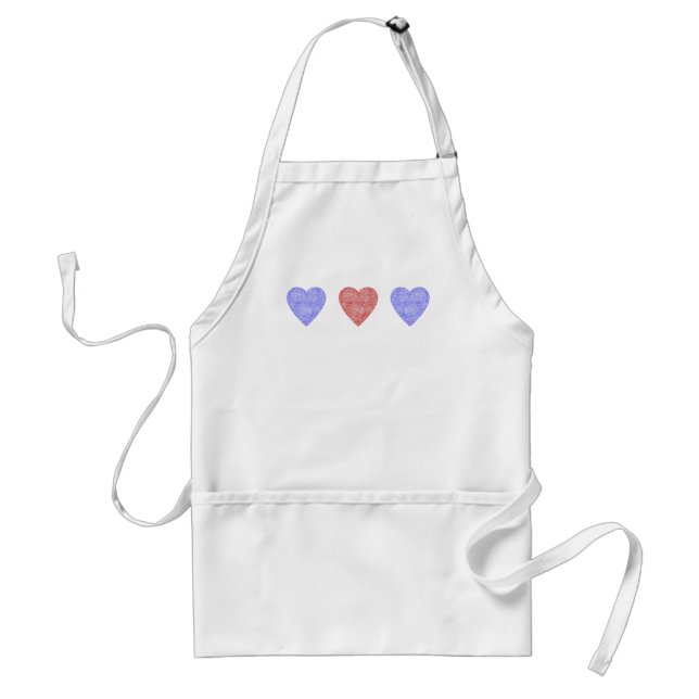 Patriot Hearts Apron (Front)