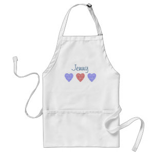 Patriot Hearts Personalised Apron