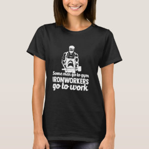 Patriot Ironworker Steelworker American Laborer Lo T-Shirt
