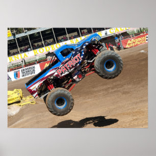 Patriot Monster Truck Print