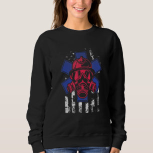 Patriot Paramedic Firefighter Proud First Responde Sweatshirt