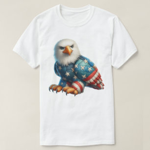 Patriot Patchwork Art  T-Shirt