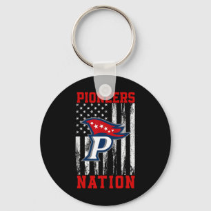 Patriot Pioneers Logo Nation Hs Key Ring