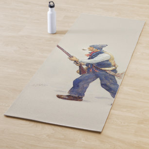 Patriot Quebec Rebellion 1837-1838 Henri Julien Yoga Mat