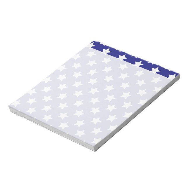 Patriot stars pattern notepad (Rotated)