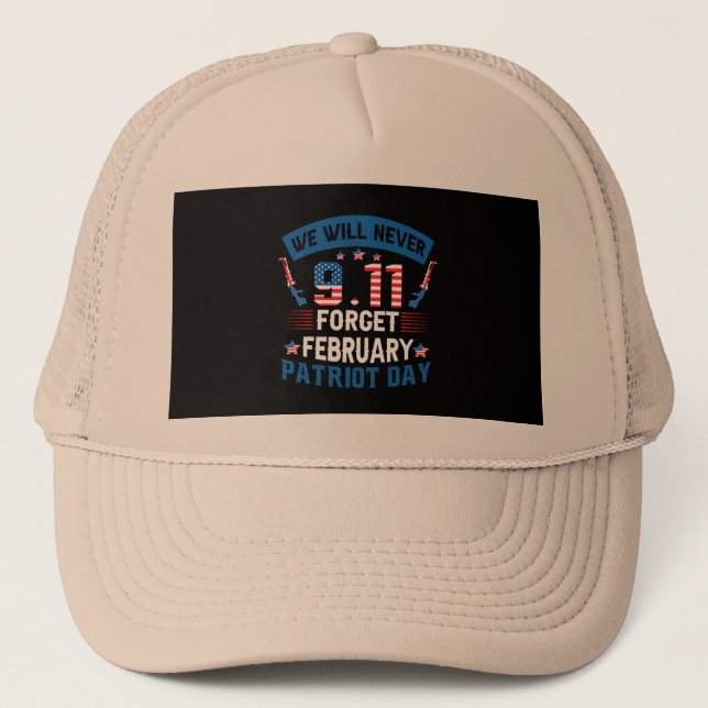 patriot_tshirt_design14 trucker hat (Front)