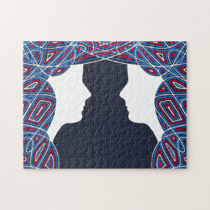 Patriot Twins Jigsaw Puzzle