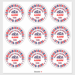 Patriotc Semiquincentennial 1776-2026 Multi