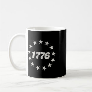 Patriotic 1776 America Retro 4th Of July Independe Coffee Mug