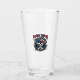 Patriotic 1776 Off Road Skull Monster Truck Glass