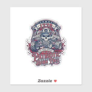 Patriotic 1776 Off Road Skull Monster Truck Heavy