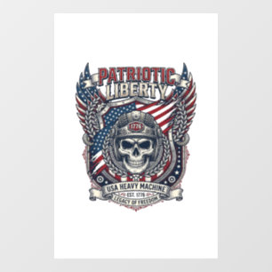 Patriotic 1776 Off Road Skull Monster Truck Heavy 
