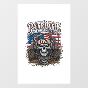 Patriotic 1776 Off Road Skull Monster Truck Heavy