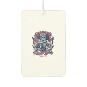 Patriotic 1776 Off Road Skull Monster Truck Heavy Car Air Freshener