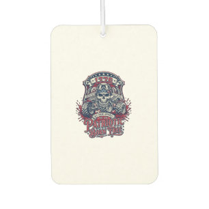 Patriotic 1776 Off Road Skull Monster Truck Heavy Car Air Freshener
