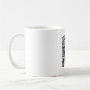 Patriotic 1776 Off Road Skull Monster Truck Heavy  Coffee Mug