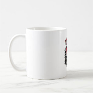 Patriotic 1776 Off Road Skull Monster Truck Heavy Coffee Mug