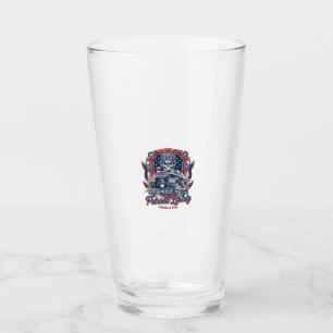 Patriotic 1776 Off Road Skull Monster Truck Heavy Glass