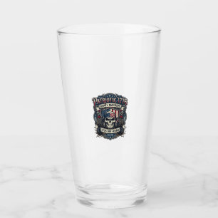 Patriotic 1776 Off Road Skull Monster Truck Heavy Glass