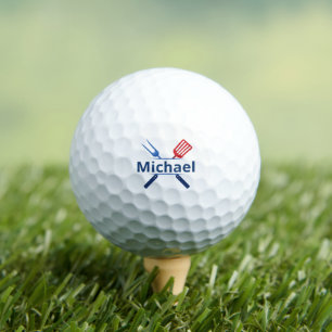 Patriotic 4th of July BBQ Cookout America 250th Golf Balls