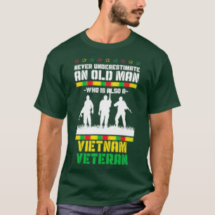 Patriotic 4th of July Gift Vietnam Veteran T-Shirt