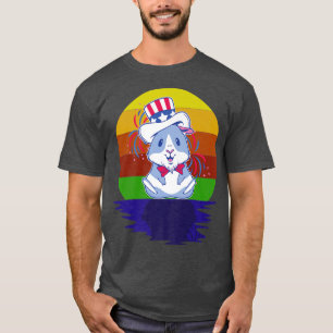 Patriotic 4th of july Guinea Pig T-Shirt