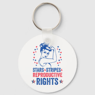Patriotic 4th Of July Shirt Stars Stripes Reproduc Key Ring