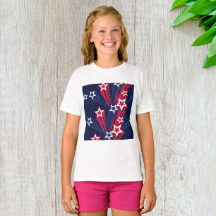 Patriotic 4th of July Stars Red White And Blue  T-Shirt